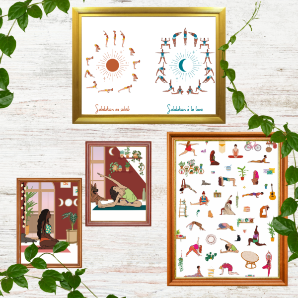 Affiche yoga